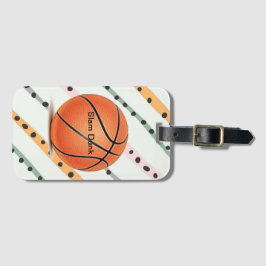 "Slam Dunk"Acryl Bagagelabel