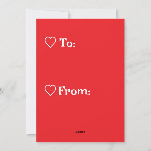 Slam Dunk Basketbal Kinderen Klaslokaal Valentijn Feestdagenkaart (Achterkant)