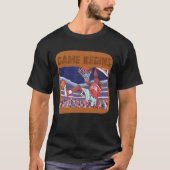 Slam Dunk Basketbal spel begint T-shirt (Voorkant)