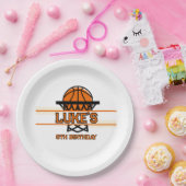 Slam Dunk Basketbal Verjaardag Papieren Cup Papieren Bordje (Feest)