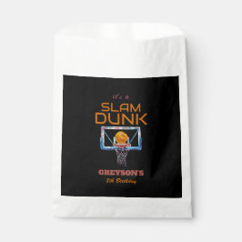 Slam Dunk Basketball Any Age Birthday Bedankzakje