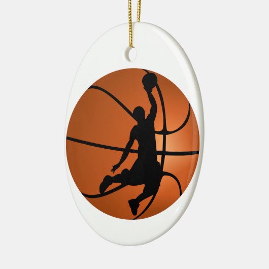 Slam Dunk Basketball Player Keramisch Ornament (Links)