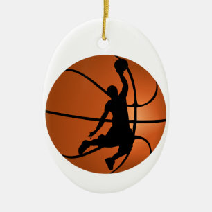 Slam Dunk Basketball Player Keramisch Ornament