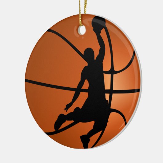 Slam Dunk Basketball Player Keramisch Ornament (Links)
