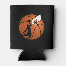 Slam Dunk Basketball Player met Hoop op Ball Blikjeskoeler