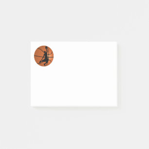 Slam Dunk Basketball Player op Basketball Post-it® Notes