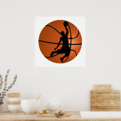 Slam Dunk Basketball Player Poster (Keuken)