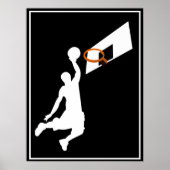 Slam Dunk Basketball Player Poster (Voorkant)