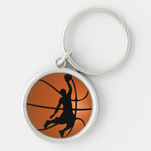 Slam Dunk Basketball Player Sleutelhanger