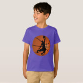SLAM DUNK. Basketball Player T-shirt (Voorkant volledig)