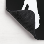 Slam Dunk Basketball Player - White Silhouette Muismat (Hoek)