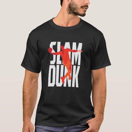 Slam-Dunk Basketball T-shirt (Voorkant)