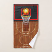 Slam Dunk Basketball Theme Bad Handdoek (Handdoek)