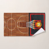 Slam Dunk Basketball Theme Bad Handdoek (Handdoek)