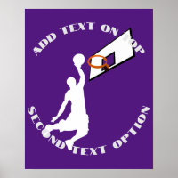Slam Dunk Basketbalspeler Sport