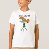 Slam Dunk Boy Basketball Player T-shirt (Voorkant)