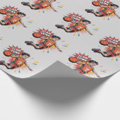 Slam Dunk Boy Verjaardag Bash Cadeaupapier (Hoek)