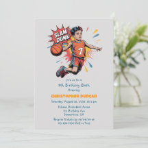 Slam Dunk Boy Verjaardag Bash