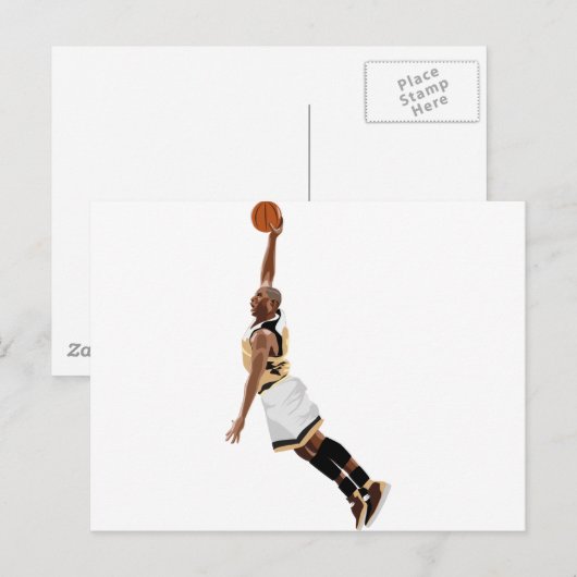 Slam Dunk Briefkaart (Voorkant / Achterkant)