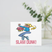 Slam Dunk Briefkaart (Staand voorkant)