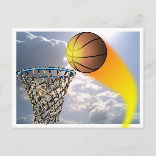 Slam-Dunk Briefkaart (Voorkant)