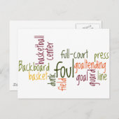 Slam Dunk Dreams: Basketbal - Game of Champions Briefkaart (Voorkant / Achterkant)