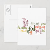 Slam Dunk Dreams: Basketbal - Game of Champions Briefkaart (Voorkant / Achterkant)