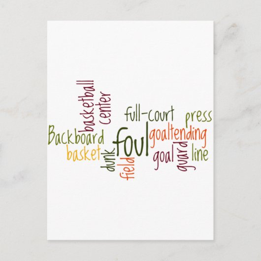 Slam Dunk Dreams: Basketbal - Game of Champions Briefkaart (Voorkant)