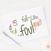 Slam Dunk Dreams: Basketbal - Game of Champions Ovale Sticker (Envelop)