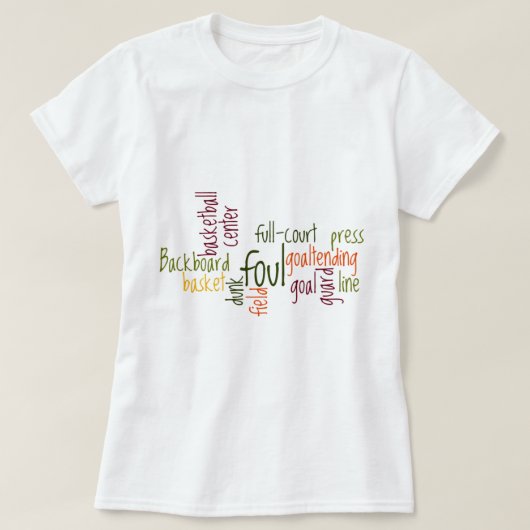 Slam Dunk Dreams: Basketbal - Game of Champions T-shirt (Design voorkant)