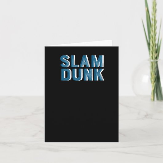 Slam Dunk Graphic Kaart (Voorkant)