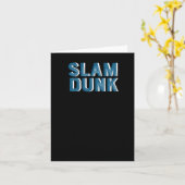 Slam Dunk Graphic Kaart (Gele Bloem)
