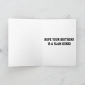 Slam Dunk Kaart (Binnen)