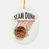 Slam Dunk Keramisch Ornament (Voorkant)