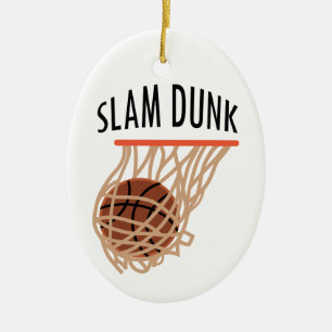 Slam Dunk Keramisch Ornament
