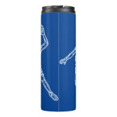 Slam Dunk Light-ontwerp van de basketbalspeler Thermosbeker (Achterkant)