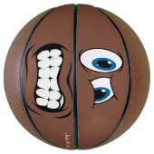 Slam Dunk Mad Face Basketball Basketbal (Verticaal)