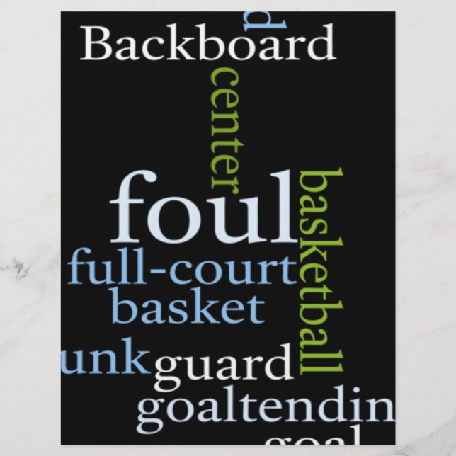 Slam Dunk of Words: Basketbal spel van kampioenen (Voorkant)