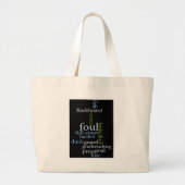 Slam Dunk of Words: Basketbal spel van kampioenen Grote Tote Bag (Voorkant)