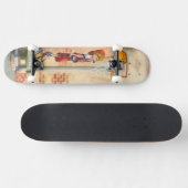 Slam Dunk op Basketball Hoop van Jay Throckmorton Skateboard (Horizontaal)