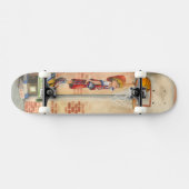 Slam Dunk op Basketball Hoop van Jay Throckmorton Skateboard (Horizontaal)