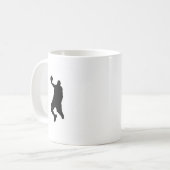 Slam Dunk Player Silhouette Koffiemok (Voorkant links)