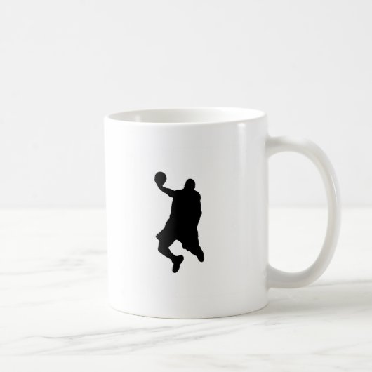 Slam Dunk Player Silhouette Koffiemok (Rechts)
