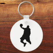 Slam Dunk Player Silhouette Sleutelhanger (Voorkant)