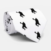 Slam Dunk Player Silhouette Stropdas (Opgerold)