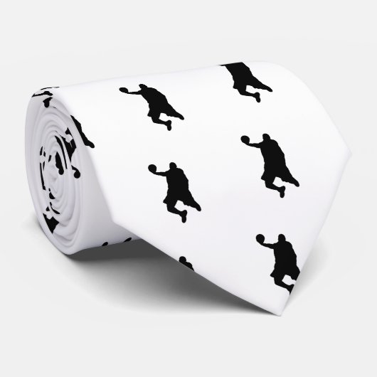 Slam Dunk Player Silhouette Stropdas (Opgerold)