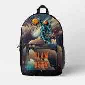 Slam Dunk Ruimte Basketbal Rugzak (Voorkant)