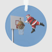Slam Dunk Santa Claus Ornament (achterkant)