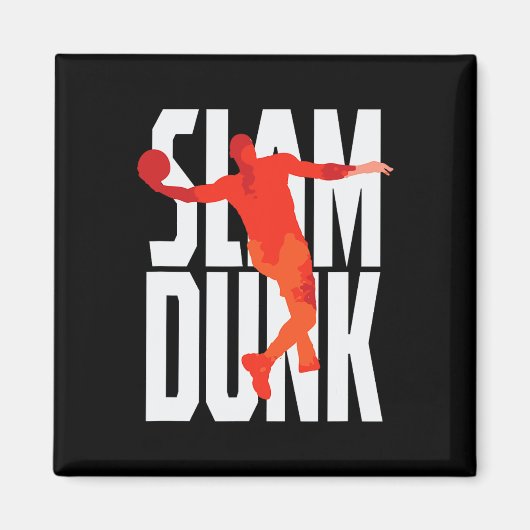 Slam-dunk Schets  Magneet (Voorkant)