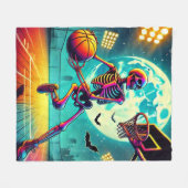 Slam Dunk Specter Sherpa Blanket Fleece Deken (Voorkant (Horizontaal))